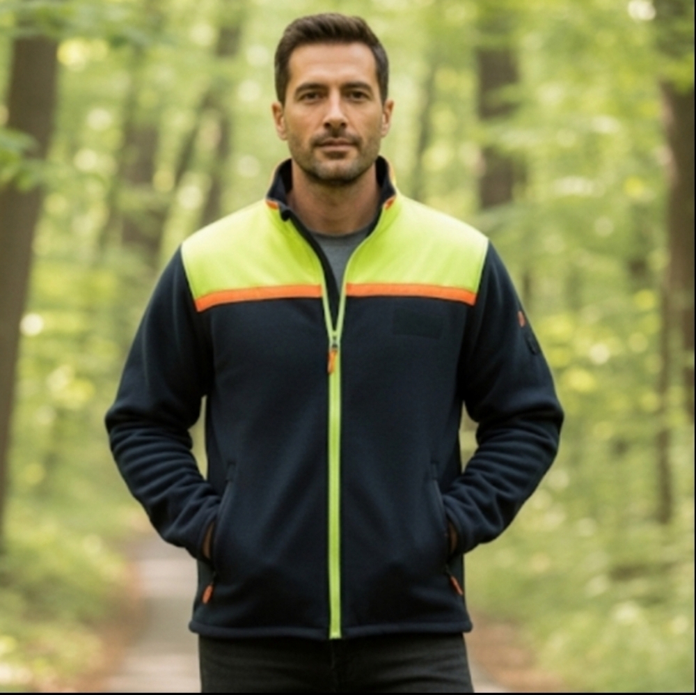 🔥NEW! RefrigiWear FrostFlex Fleece Jacket Sz Large NWT